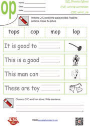 op-cvc-writing-worksheet